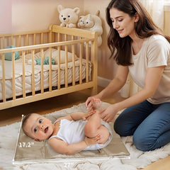 Omanmoli bag with stroller straps enables hands-free baby outings