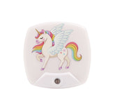 Omeet unicorn night light plug-in provides gentle kid-friendly illumination