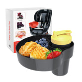 OMYPOTT kids car-seat snack tray with cup holder keeps snacks within reach on car trips
