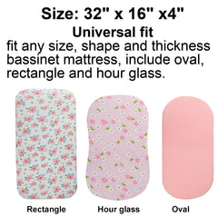 Three-pack value ensures clean sheets on hand for busy families.