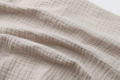 Onacosht muslin bassinet sheets breathable cotton keep baby cool and comfortable.