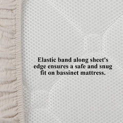 Onacosht muslin sheets maintain wrinkle-free surface for smooth sleeping environment.