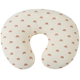 Onacosht muslin nursing pillow cover back opening for quick slip-on