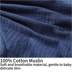Onacosht muslin nursing pillow cover open-back design for easy on and off.