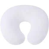 Onacosht muslin nursing pillow cover close-up shows breathable cotton softness for baby comfort.