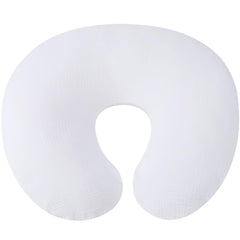 Onacosht muslin nursing pillow cover close-up shows breathable cotton softness for baby comfort.
