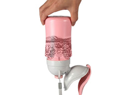 ONEDONE 500ml capacity urinal ensures enough relief during long travel for toddlers.