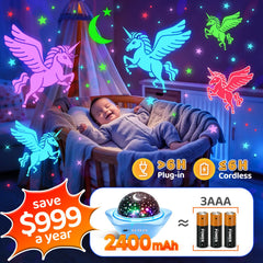 One Fire star projector offers 6 films and 78 projection options with varied scenes