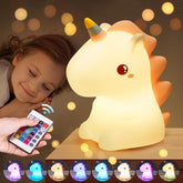 One Fire Unicorn Night Light in gift box offers a delightful kid friendly gift option.