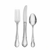 Oneida Chateau 3pc flatware spoon with mirror finish for elegant dining