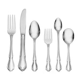 Oneida Chateau 6-Piece Progress Flatware Set presentation box, ideal for gifting and elegant storage.