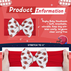 ONENINEDREAM double-layer waffle bow headband offers durability.