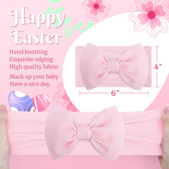 ONENINEDREAM Easter baby bows nylon headband highlighting lightweight comfort for wear