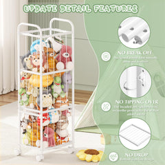 Oneyus 360-degree wheels with brakes enable easy mobility between rooms.