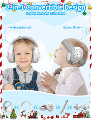ONITOON Baby Ear Muffs adjustable headband setup adapts as baby grows.