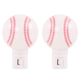 Omeet baseball night light plug-in with calming kids' room glow
