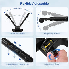 Opdzivk universal stroller board adjustable rods adapt to different stroller widths.