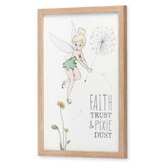 Open Road Brands Faith Trust Pixie Dust quote wall art inspires imagination in kids' bedrooms