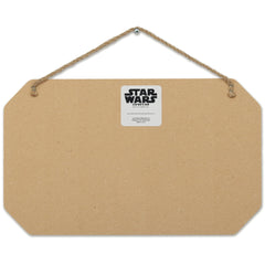 Open Road Brands Star Wars licensed sign adds vintage charm to any space.