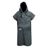 Open Road Goods Surf Poncho front view, full coverage for easy changing.