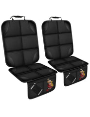 OpNelDum car seat protector with thick padding shields seats from spills during travel