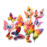 Opseam butterfly wall decor 3D magnets attach easily to metal surfaces for quick styling.