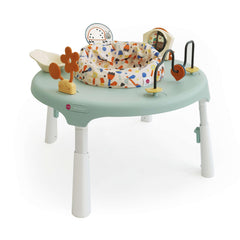 Oribel PortaPlay Enchanted Garden seat in action encourages gentle playtime and exploration