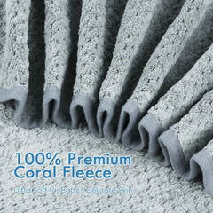 Orighty baby hooded towel grey on baby illustrates cozy warmth after bath.