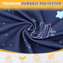 Orzbow car seat cover mesh window provides airflow and easy supervision.