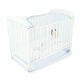 Orzbow baby crib tent mosquito-net secured over crib for safe, airy sleep