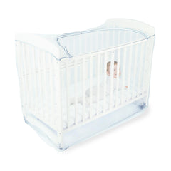 Orzbow baby crib tent mosquito-net secured over crib for safe, airy sleep