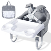 Orzbow Hook On High Chair with removable tray ready for quick cleaning and feeding