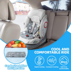 Orzbow stroller protector gray shields against spills while staying lightweight and easy to wipe clean.