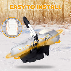 Orzbow waterproof outer fabric with zipper enables easy heat release