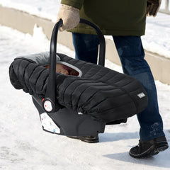 Orzbow Winter Car Seat Cover plush lining close-up highlights softness