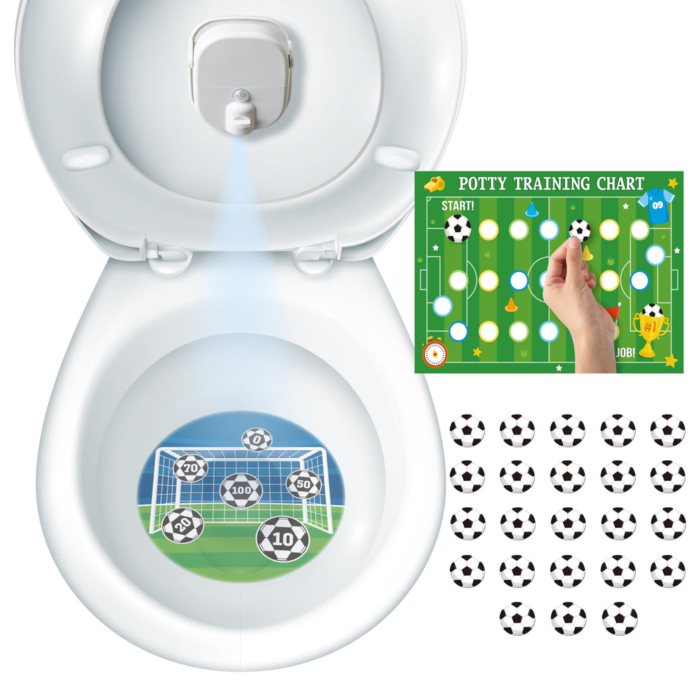 OSNIE potty target light aids easier aiming with night-time visibility
