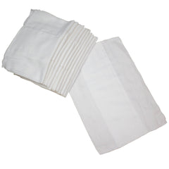 OsoCozy Prefold Diapers cotton weave close-up—soft, durable fabric for everyday baby care.