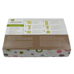 OsoCozy prefolds absorbent middle panel closeup demonstrates reliable diaper changes.