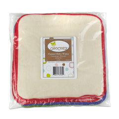 OsoCozy wipes feature colorful stitching, adding style to diaper bag organization.