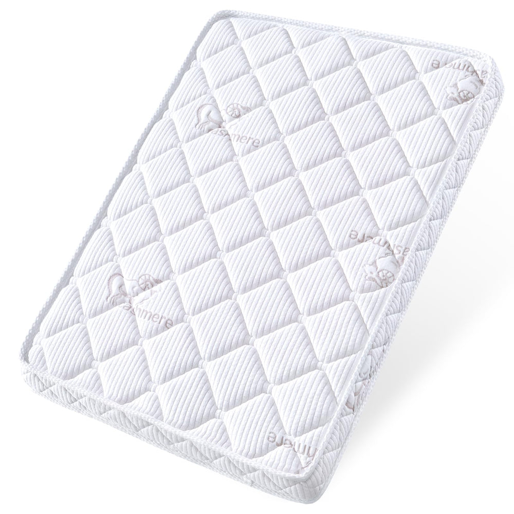 OSSERTSbearY pack-and-play mattress setup shows snug 38x26 fit for safe play yards