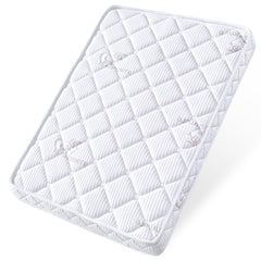 OSSERTSbearY pack-and-play mattress setup shows snug 38x26 fit for safe play yards