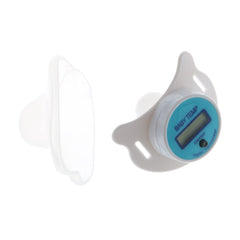 OTGO baby temperature monitor pacifier blue offers clear LED readings for quick checks.
