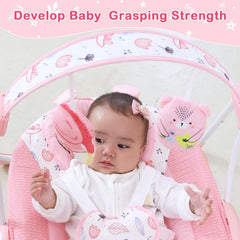Otrolepota baby swing soft cushion highlights comfort for soothing newborns at home.