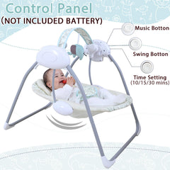 Otrolepota baby swing soft cushion providing cozy support for infants