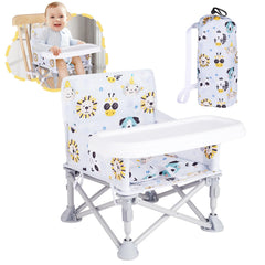 Otrolepota portable baby chair folded compact for travel and storage.