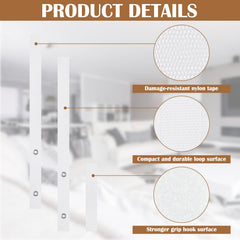 Oudain anti-tip anchors nylon material closeup highlighting sturdy stitching for reliability
