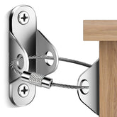 Ougourim furniture anchors 10-pack securing wall-mounted furniture for stability