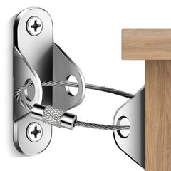 Ougourim furniture anchors 10-pack securing wall-mounted furniture for stability