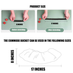 OULIGET Potty Liners with Food Grade Film keeps little ones safe and comfortable.