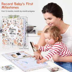 Our Little Miracle memory book pages with soft padding for comfortable journaling.